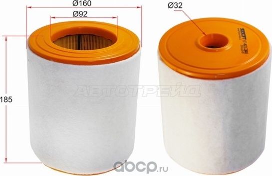 Фильтр воздушный AUDI A6S6 2.83.0 11-A7 2.83.0 (SAT). Артикул ST4G0133843