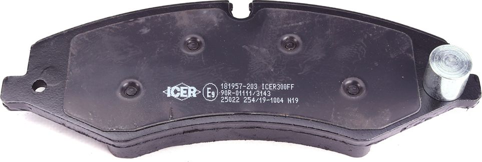 Тормозные колодки Icer. Артикул 181957-203