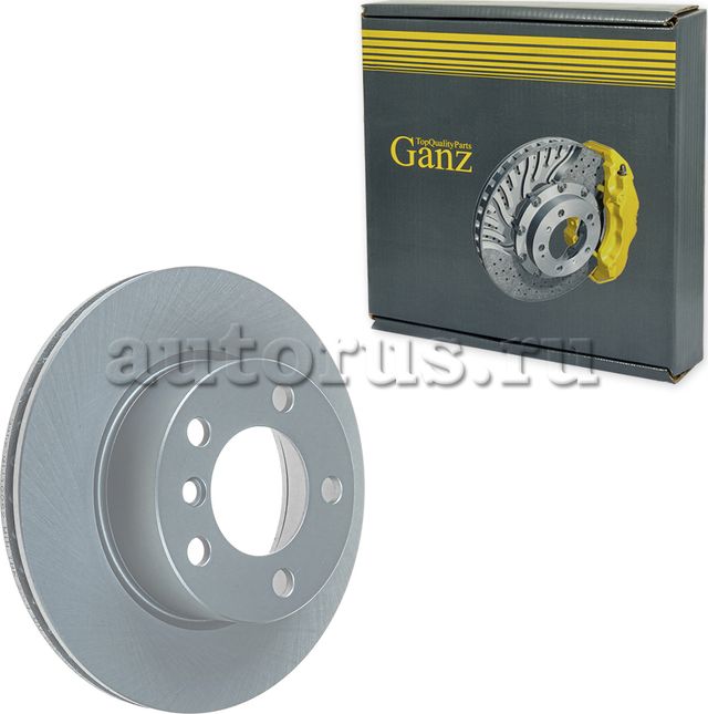 Диск тормозной передний (Ganz). Артикул GIJ10062