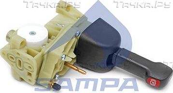 Кран тормозной ручной Sampa для Scania G 2004-2015. Артикул 091.081