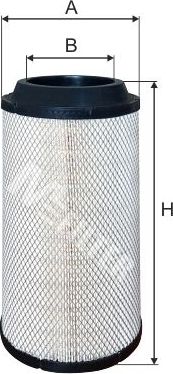 Воздушный фильтр MFilter. Артикул A 581