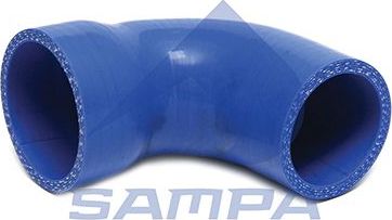 Патрубок радиатора (системы охлаждения) Sampa для IVECO EuroStar 1993-2002. Артикул 061.379