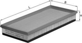 Воздушный фильтр Mahle. Артикул LX 596