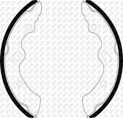 Тормозные колодки NiBK. Артикул FN6722