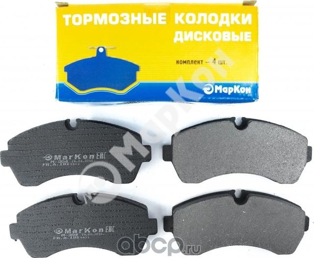 Колодки тормозные дисковые к-т МВ Sprinter II (Markon). Артикул 18100208