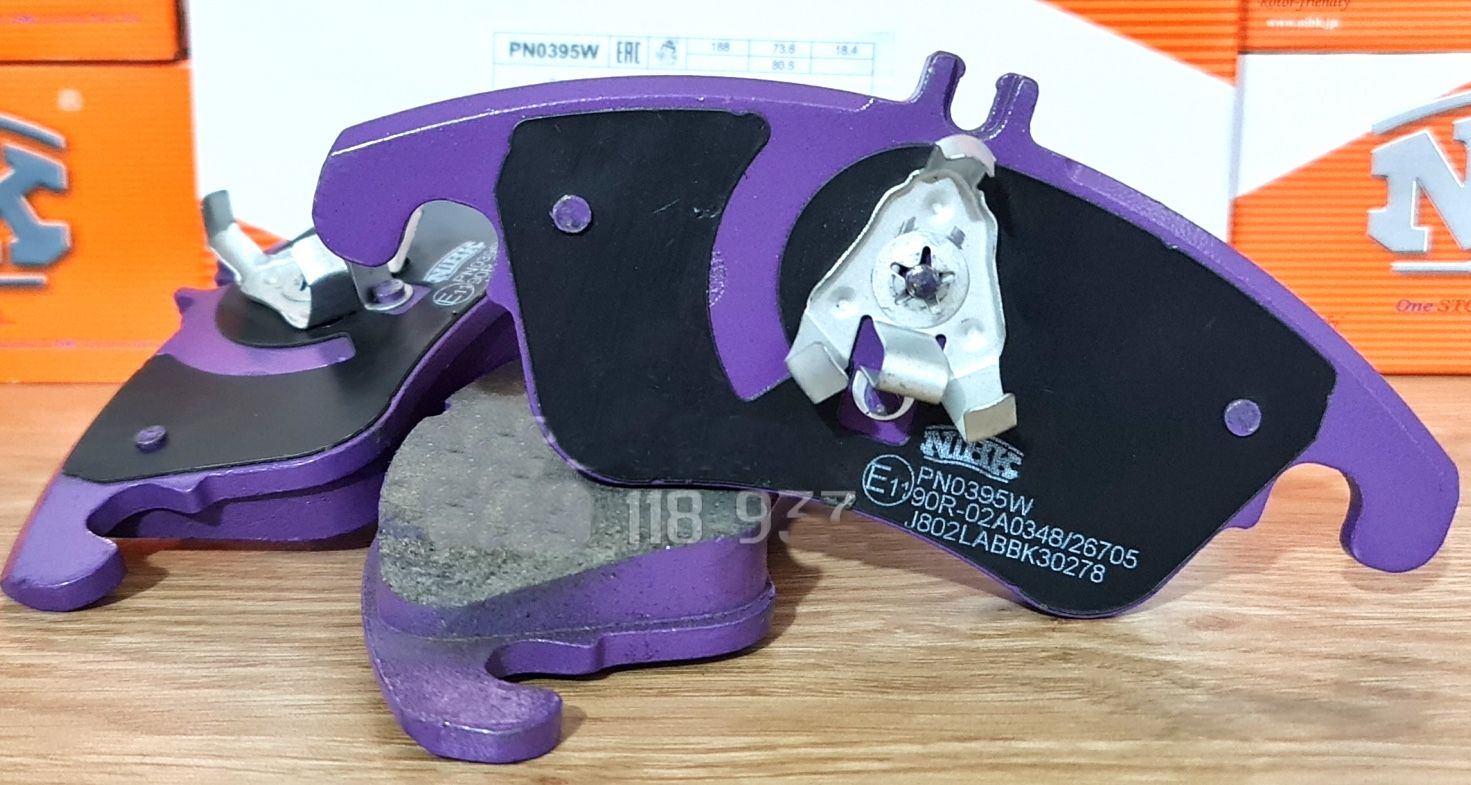 Тормозные колодки NiBK. Артикул PN0395W