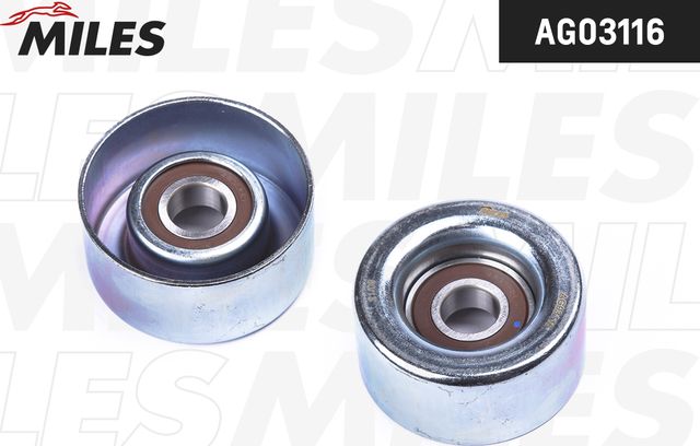 Натяжной ролик (натяжитель) приводного ремня Miles. Артикул AG03116