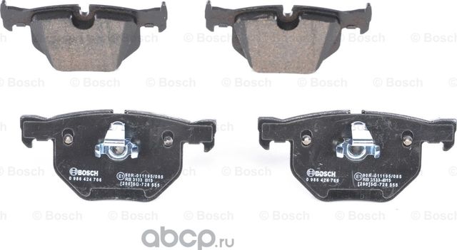 Колодки торм задн к-т BMW E90/E91/E92/E93/E60/E61 (Bosch). Артикул 986424766