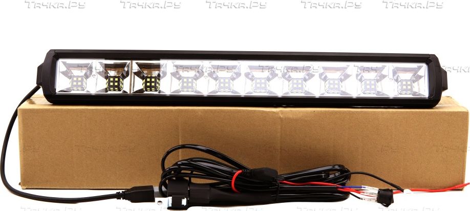 Светодиодная фара рабочего света Aurora 508 мм 200W LED. Артикул ALO-D6-20-E24D1