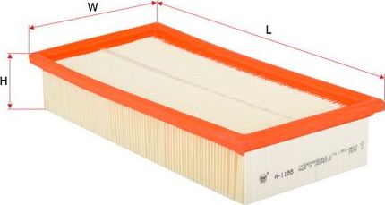 Воздушный фильтр Sakura. Артикул A-1188