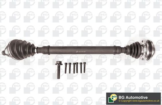 Полуось (привод в сборе, приводной вал) BGA. Артикул DS0101R