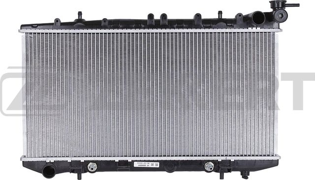 Радиатор охлаждения двигателя Zekkert (алюминий) для Nissan Almera N15 1995-1999. Артикул MK-1567