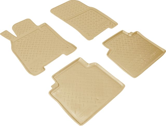 Коврики Норпласт для салона Infiniti Q70 Y51 2014-2026 БЕЖЕВЫЕ. Артикул NPL-Po-33-65-B