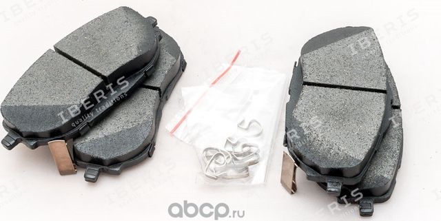 КОЛОДКИ ТОРМ.ПЕР., К-Т TOYOTA AURIS II (NZE18_, ZRE18_) (Iberis). Артикул IB153088