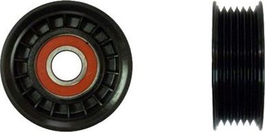Натяжной ролик (натяжитель) приводного поликлинового ремня Denckermann (полимерный материал). Артикул P256001