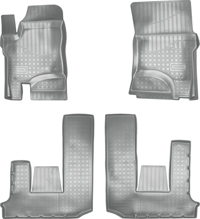 Коврики Норпласт для салона SsangYong Stavic 2013-2015 Серый. Артикул NPA10-C83-730-G