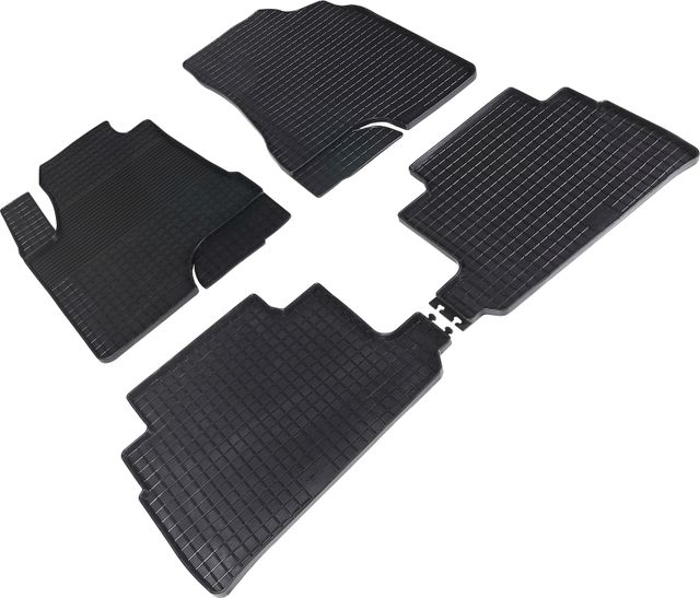 Коврики резиновые Seintex с узором сетка для салона Lexus RX II 450 2003-2009. Артикул 00403