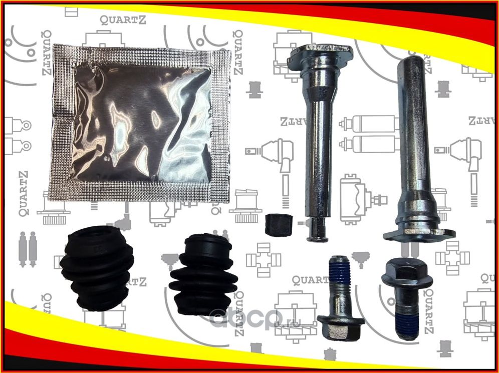 QZ809005 NISSAN Pathfinder (R50) 1997.09> Ремкомплект направляющих Akebono (Quartz). Артикул QZ809005