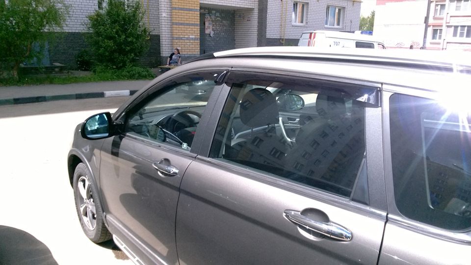 Дефлекторы Cobra Tuning для окон Haval H6 2014-2020. Артикул H60215