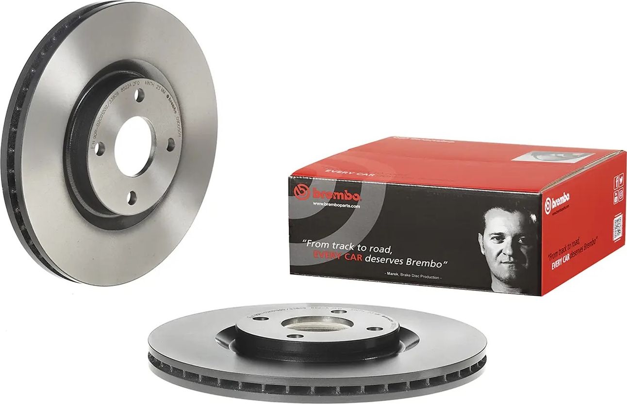 Тормозной диск Brembo PRIME LINE - UV Coated. Артикул 09.D050.11