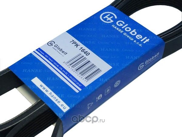 Ремень приводной поликлиновой (Globelt). Артикул 7PK1640