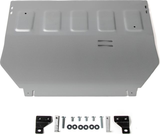 Защита алюминиевая Rival для картера и КПП Mitsubishi Eclipse Cross 2018-2021. Артикул 333.4050.1