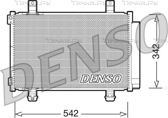 Радиатор кондиционера (конденсатор) Denso. Артикул DCN47005