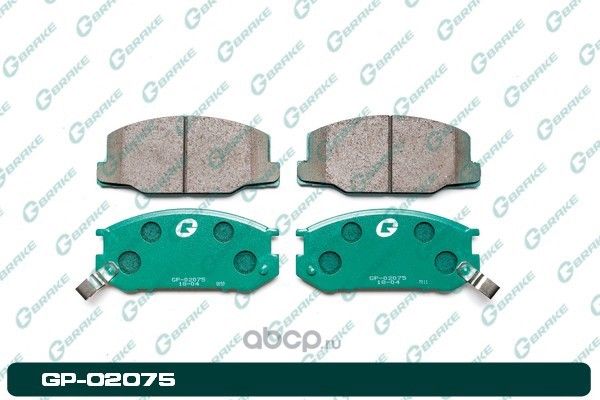 Колодки тормозные дисковые (G-Brake). Артикул GP02075