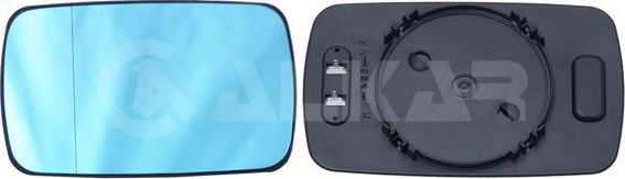 Зеркальное стекло бокового зеркала Alkar. Артикул 6471485