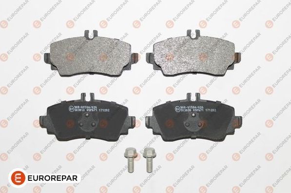 Тормозные колодки Eurorepar. Артикул 1617255980