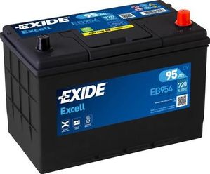 Аккумулятор Exide Excell ** для Mitsubishi Pajero IV 2006-2025. Артикул EB954