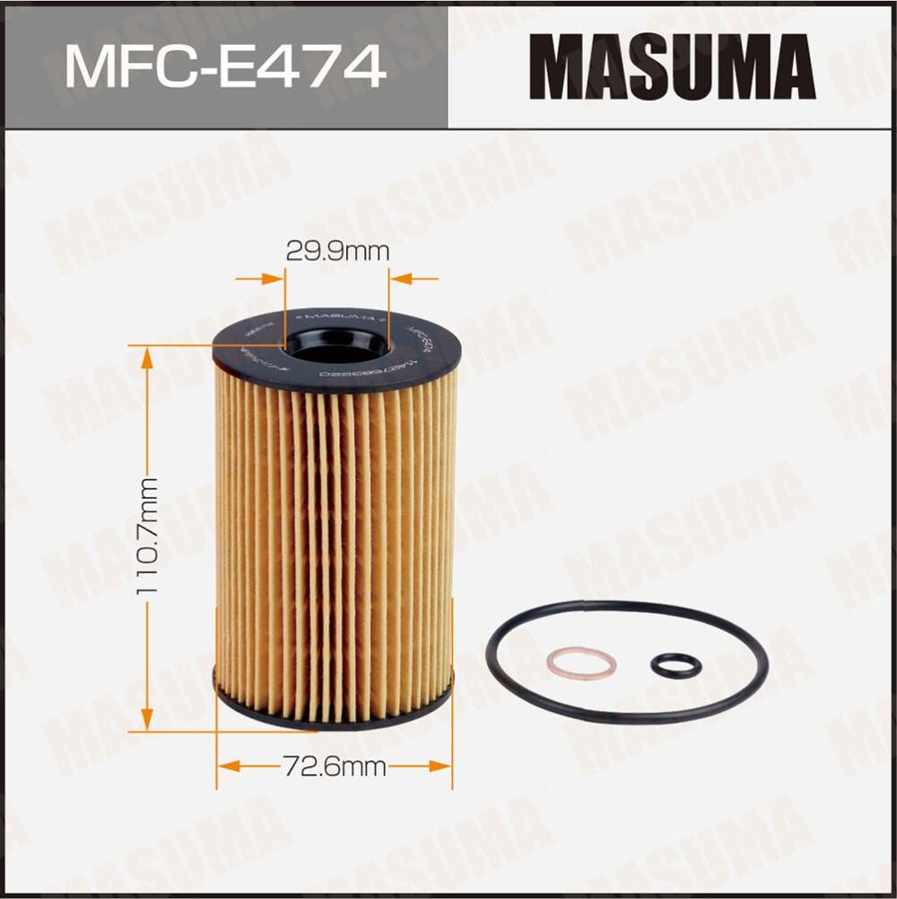 Фильтр масляный Masuma MFC-E474 OE32001 LHD. Артикул MFCE474
