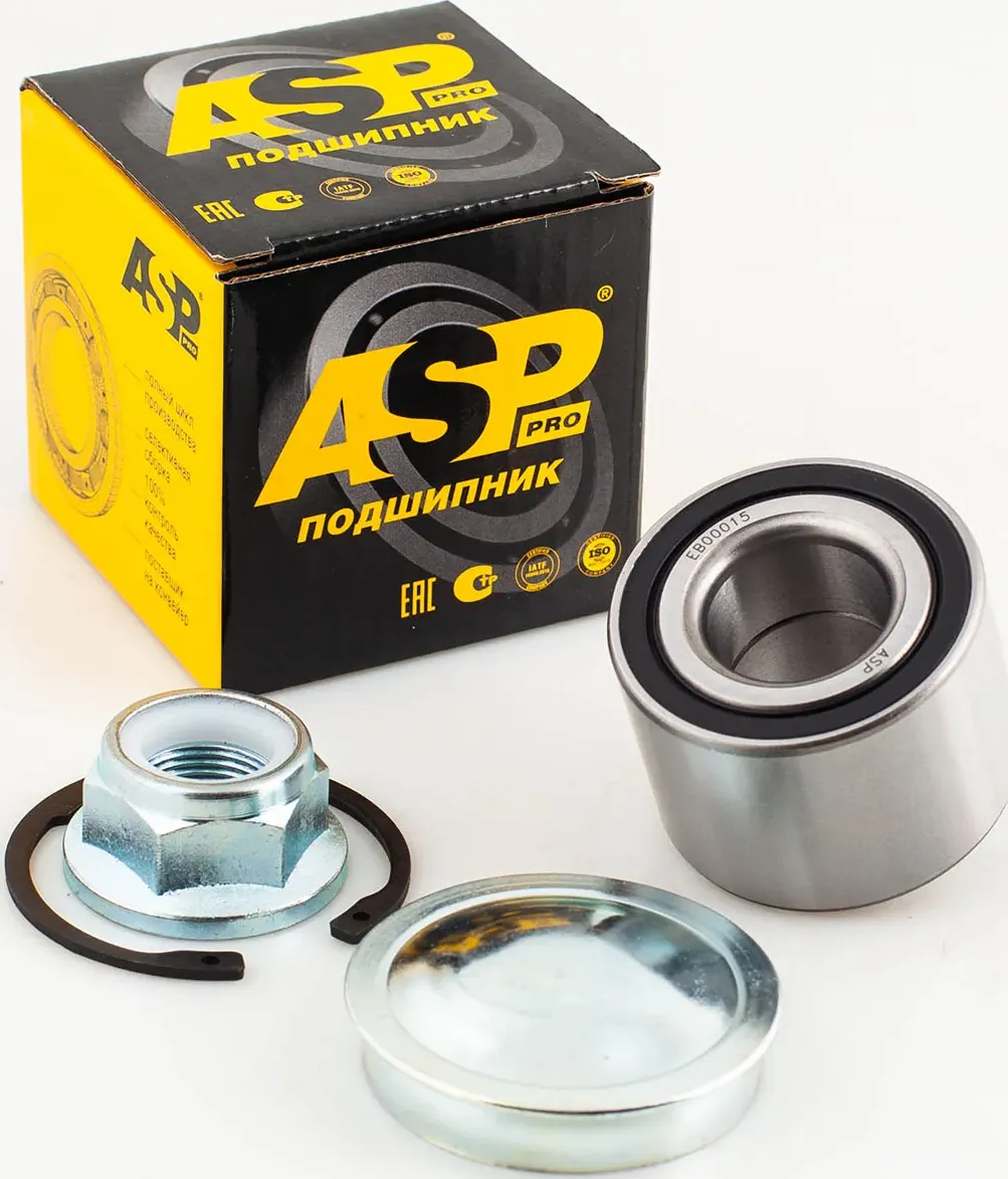 Подшипник ступицы задней для а/м Renault Logan 04 (ASP). Артикул EB00015