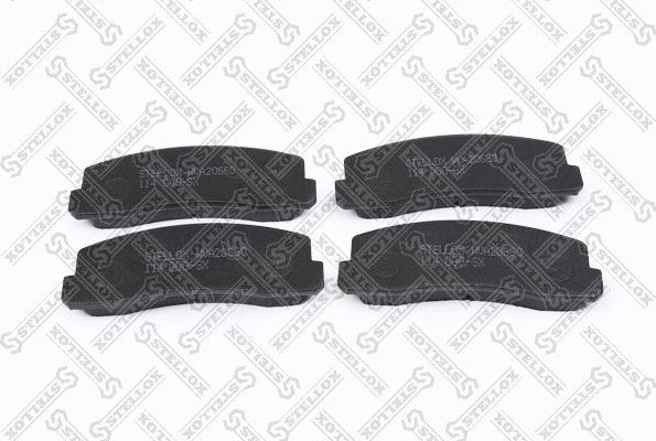 Тормозные колодки Stellox. Артикул 114 000-SX