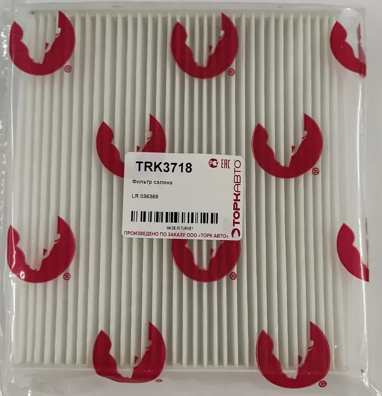 Фильтр салона TOYOTA RAV 4/COROLLA/YARIS/AURIS (Tork). Артикул TRK3718