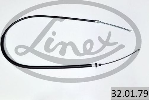 Трос ручника (тросик ручного тормоза) Linex. Артикул 32.01.79