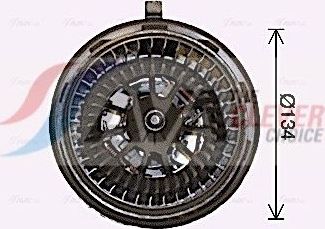 Вентилятор, мотор печки (отопителя) салона AVA. Артикул VN8412