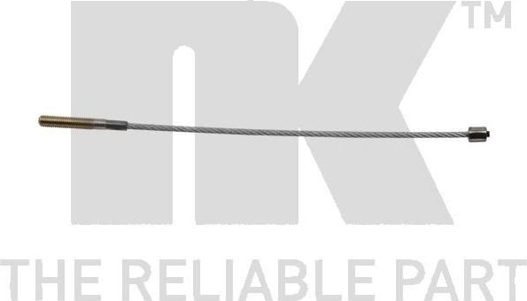 Трос ручника (тросик ручного тормоза) NK передний для Rover 75 I 1999-2005. Артикул 904024