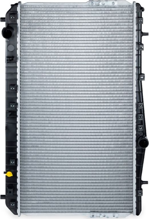 Радиатор охлаждения двигателя CHEVROLET LACETTI 03- МКПП (Metaco). Артикул 8010001
