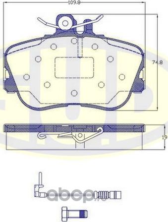 Тормозные колодки G.U.D.. Артикул GBP044502