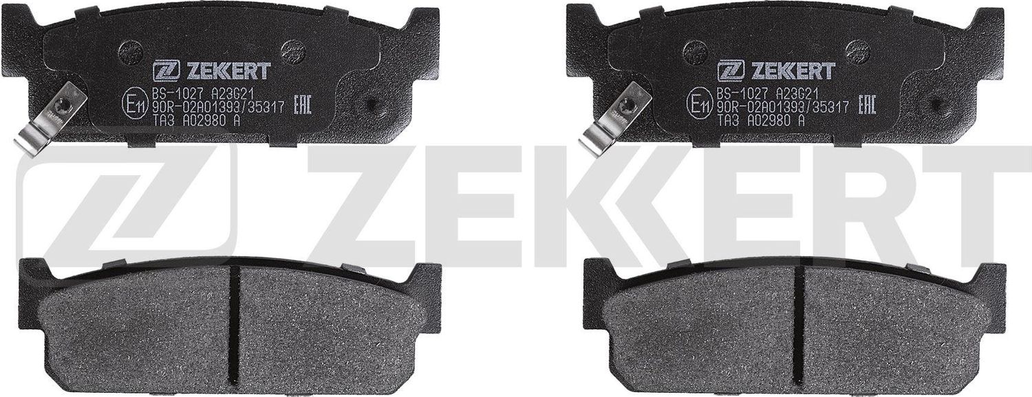 Тормозные колодки Zekkert. Артикул BS-1027