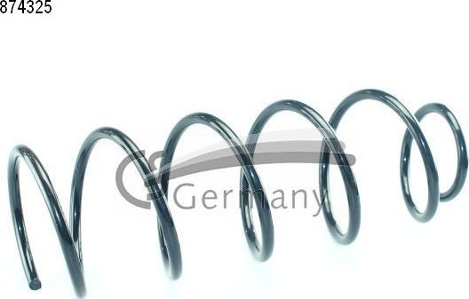 Пружина подвески CS-Germany передняя для Peugeot 406 I 1997-2004. Артикул 14.874.325