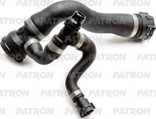 Патрубок радиатора (системы охлаждения) Patron верхний для BMW 7 IV (E65/E66) 2005-2008. Артикул PH2527