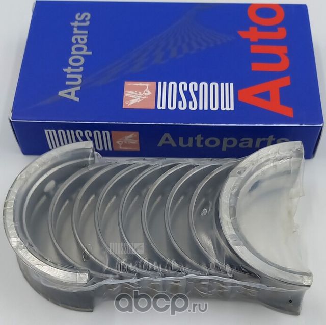 Вкладыши коленвала коренные 0,5 мм GM 1.4-1.6L A16DMS F16D3 F14D3 комплект (Mousson). Артикул SBRF16D3050