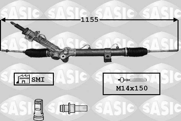 Рулевая рейка Sasic для Opel Vivaro A 2001-2014. Артикул 7006167