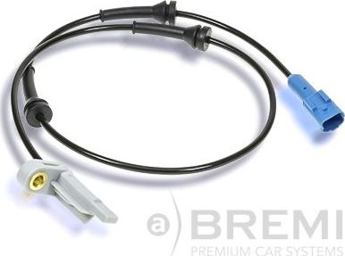 Датчик ABS Bremi задний для Peugeot 206 2001-2012. Артикул 50567