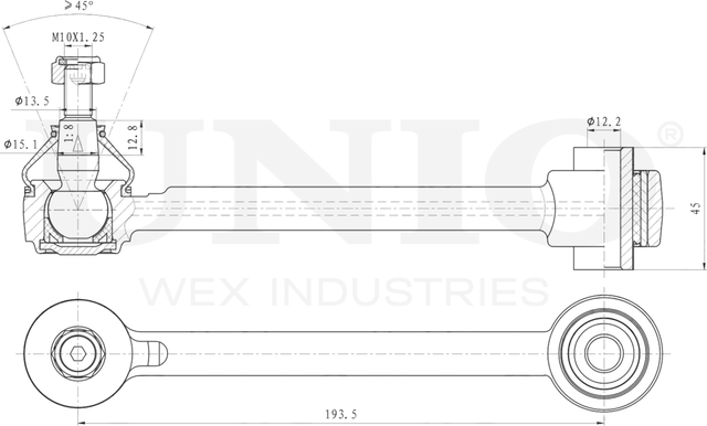 Рычаг подвески (Unio). Артикул SSP-40170