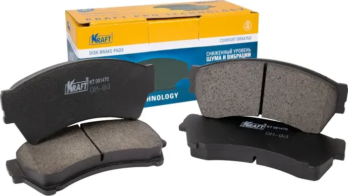 Колодки дисковые передние (Kraft). Артикул KT091470