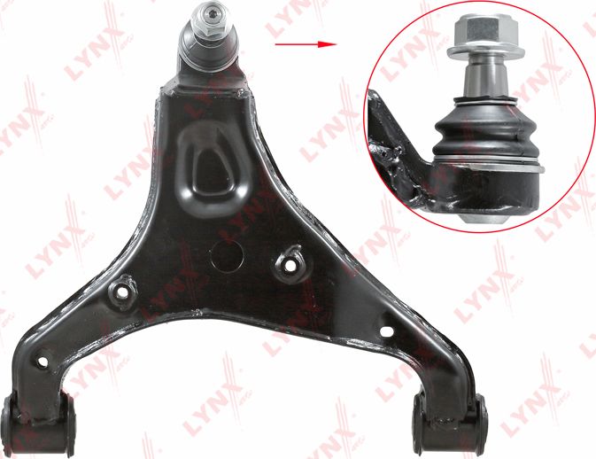 Поперечный рычаг передней подвески LYNXauto. Артикул C5217R