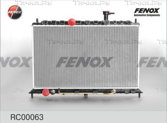 Радиатор охлаждения двигателя Fenox для Kia Rio II 2005-2011. Артикул RC00063